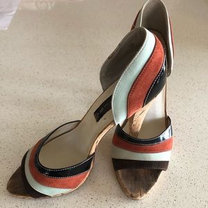 Steve Madden Mulit Color Heels